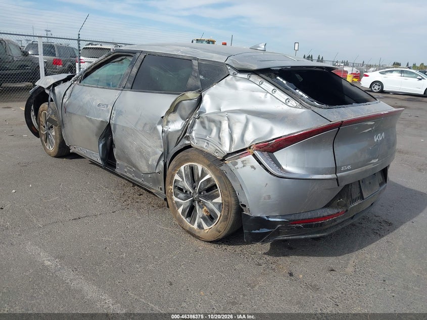 Vin: kndc3dlc6r5184121, lot: 46886722, kia ev6 wind 20243