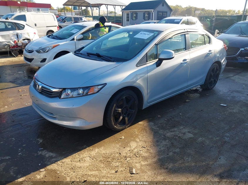 Vin: 2hgfb2f58ch577024, lot: 46886740, honda civic lx 20122