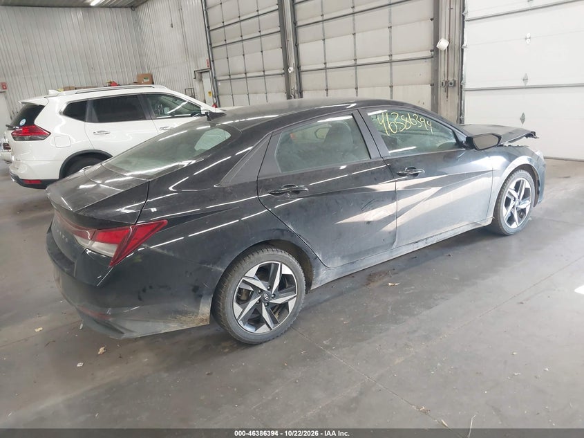 Vin: kmhls4ag2pu519544, lot: 46886741, hyundai elantra sel 20234