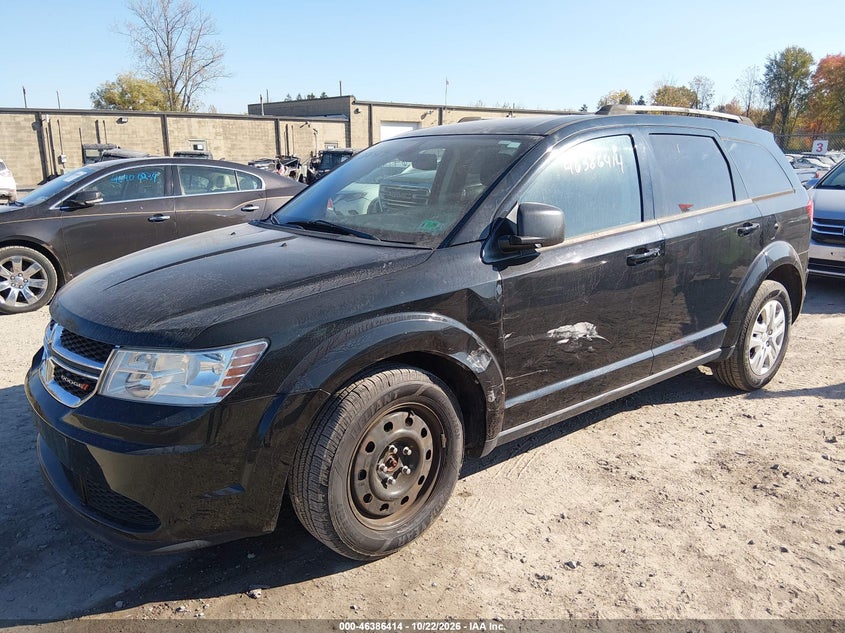 Vin: 3c4pdcab4jt444149, lot: 46886761, dodge journey se 20182