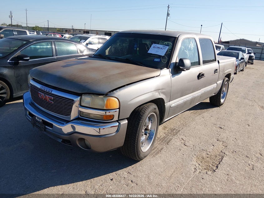 2006 GMC Sierra 1500 Sle1, Изъятое, IAAI, VIN 2GTEC13T461143815 — фото 2
