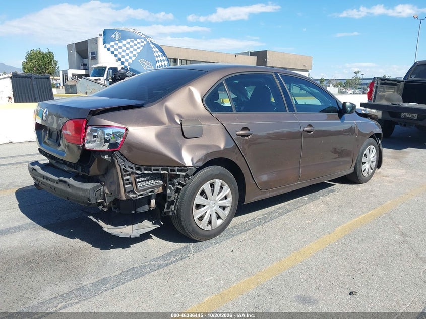 Vin: 3vw2k7aj5em292555, lot: 46886792, volkswagen jetta 2.0l s 20144
