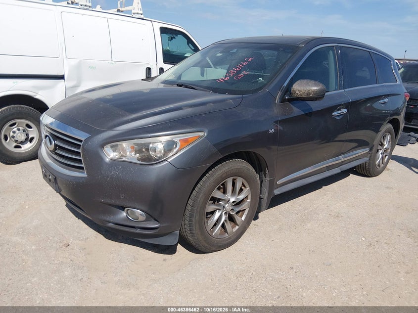 2014 Infiniti Qx60, Обычный износ, IAAI, VIN 5N1AL0MN0EC514420 — фото 2