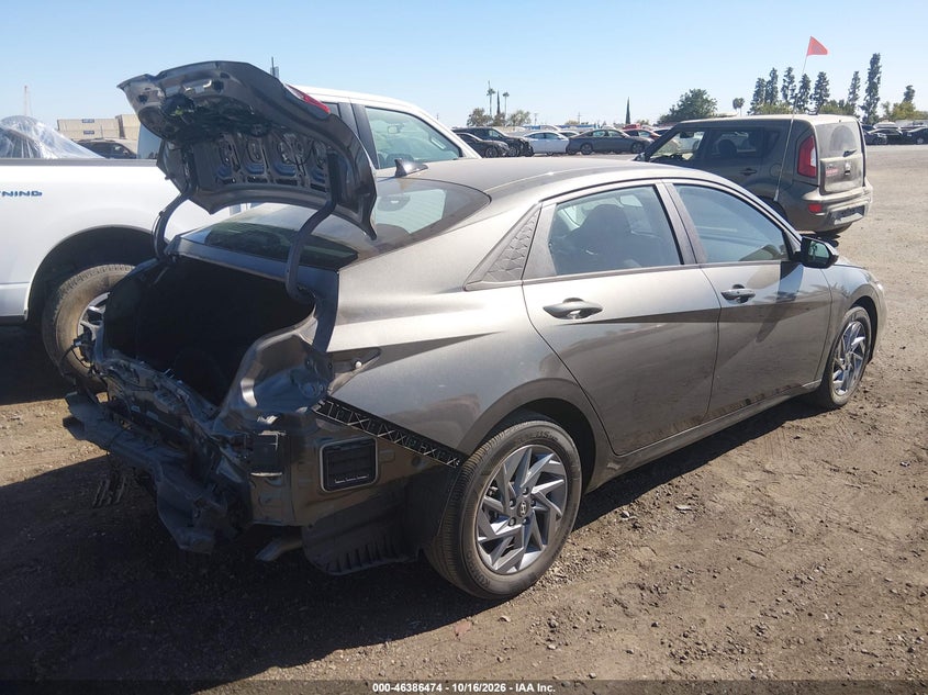 Vin: kmhlm4dj9ru111143, lot: 46886821, hyundai elantra hybrid blue 20244