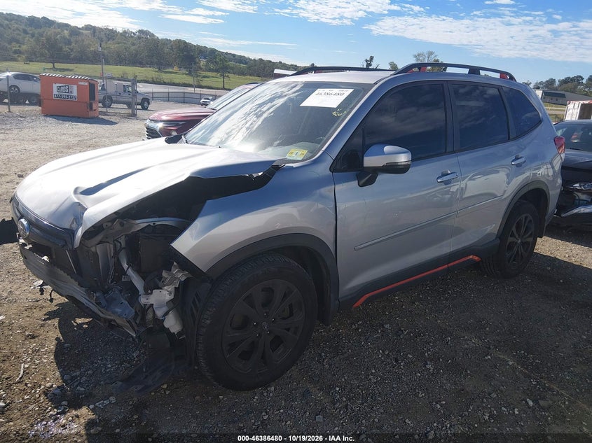 Vin: jf2skapc8kh474731, lot: 46886827, subaru forester sport 20192