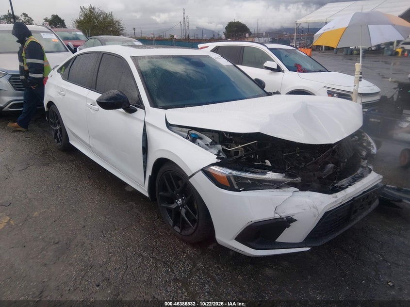 Vin: 2hgfe1e55nh474410, lot: 46886879, honda civic si sedan 2022 img_1