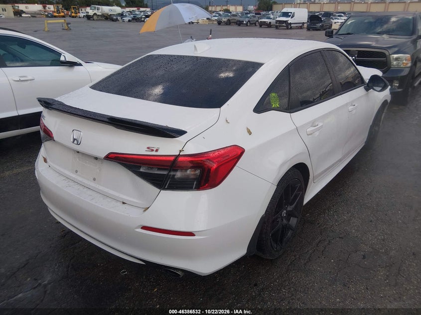 Vin: 2hgfe1e55nh474410, lot: 46886879, honda civic si sedan 20224
