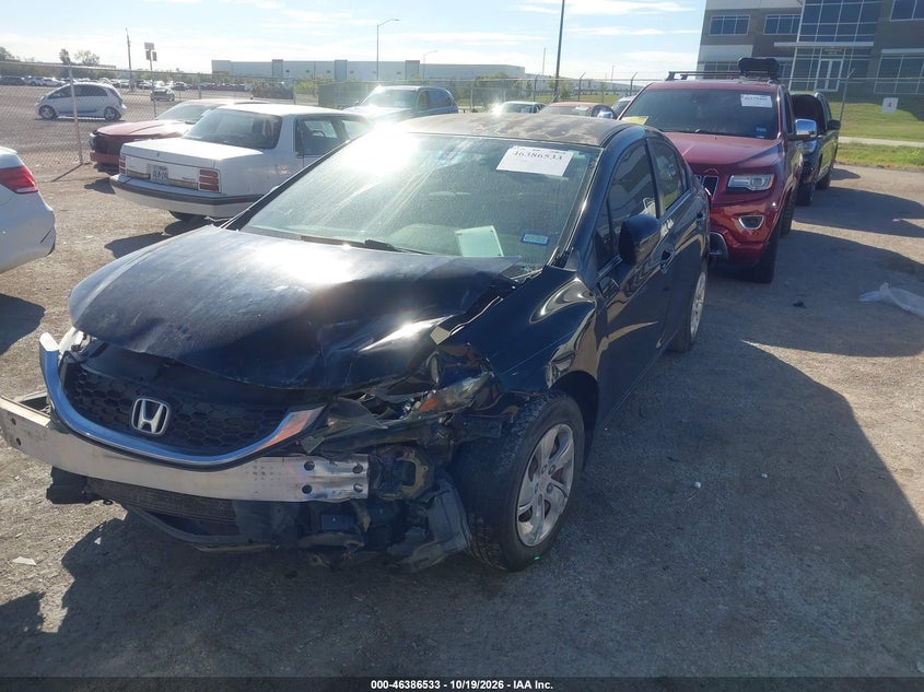 Vin: 2hgfb2f57eh527749, lot: 46886880, honda civic lx 20142