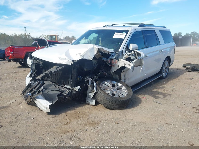 Vin: 1fmjk2at8jea35887, lot: 46886900, ford expedition max limited 20182