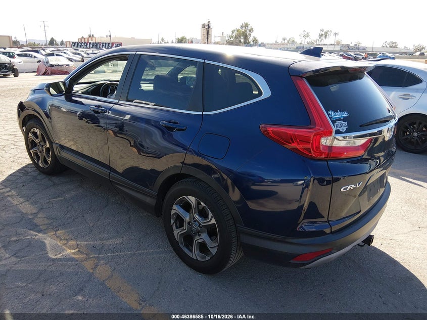 Vin: 5j6rw1h86ja007983, lot: 46886932, honda cr-v ex-l/ex-l navi 20183
