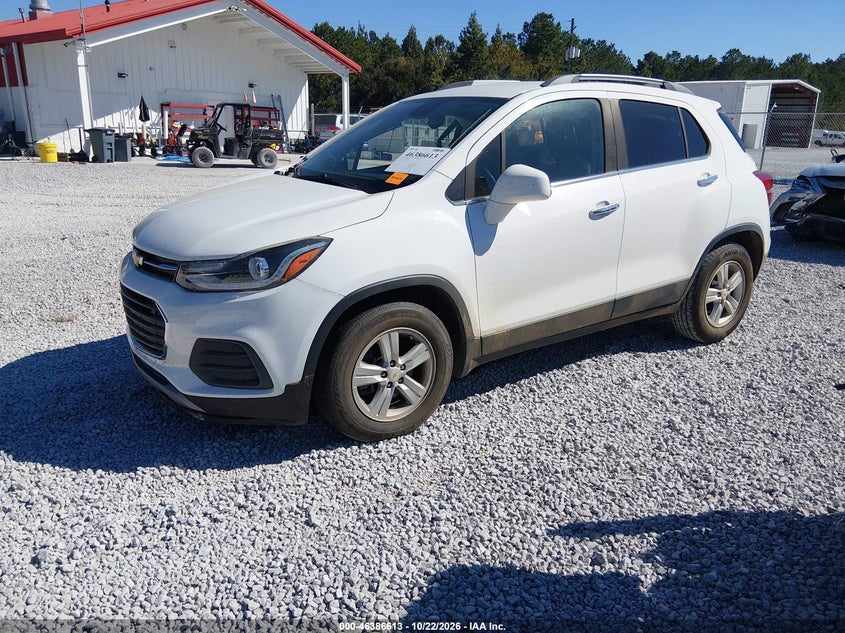 2019 Chevrolet Trax Lt, Неизвестно, IAAI, VIN KL7CJLSB9KB934169 — фото 2