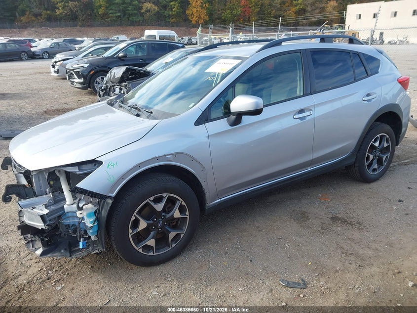 2019 Subaru Crosstrek 2.0I Premium, Правый перёд, IAAI, VIN JF2GTACCXK8292506 — фото 2