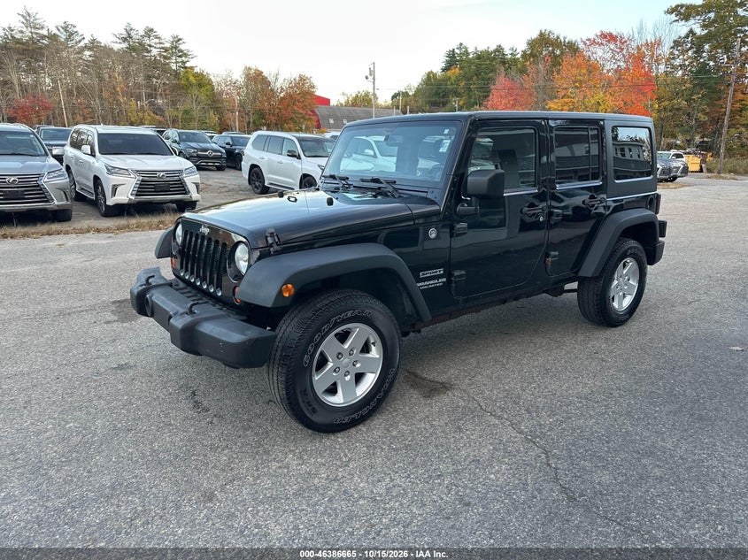 Vin: 1c4bjwdg5dl589860, lot: 46887012, jeep wrangler unlimited sport 20132