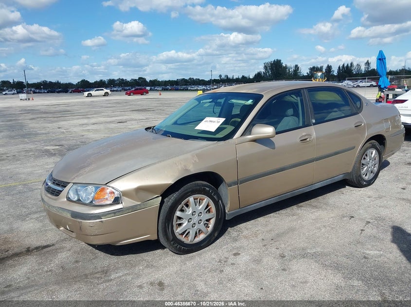 2004 Chevrolet Impala, Звичайний знос, IAAI, VIN 2G1WF52E349363069 — фото 2