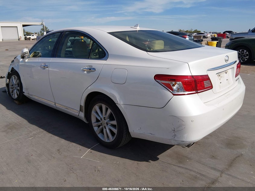 Vin: jthbk1eg6c2507412, lot: 46887018, lexus es 350 20123