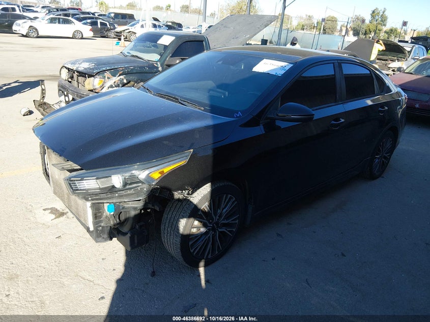 2023 Kia Forte Gt-Line, Front End, IAAI, VIN 3KPF54AD4PE538433 — photo 2