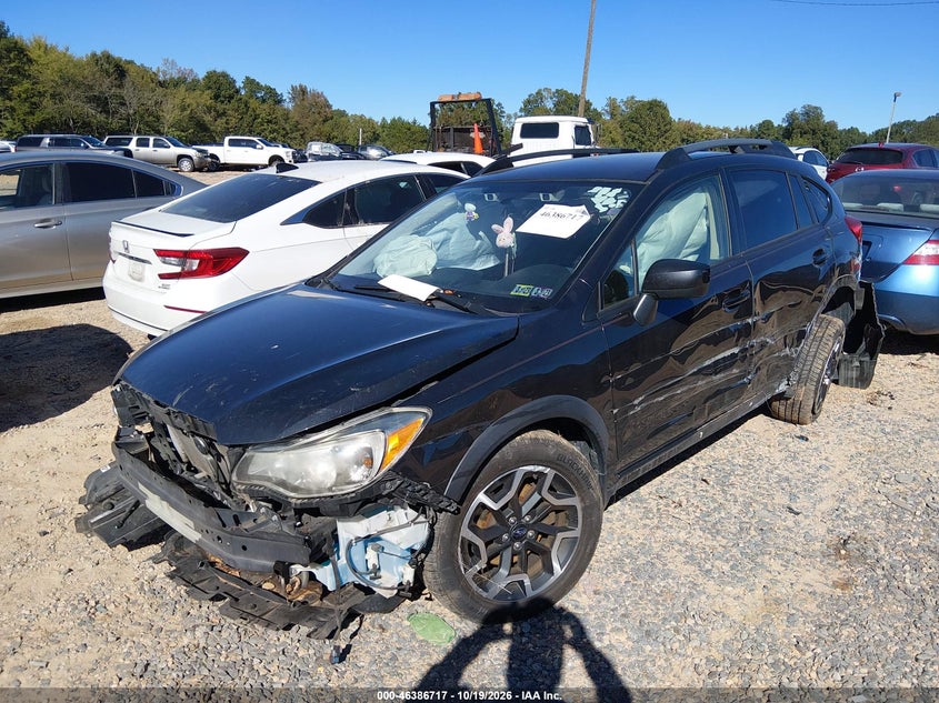 2017 Subaru Crosstrek 2.0I Premium, Front & Rear, IAAI, VIN JF2GPADC3H8211373 — photo 2