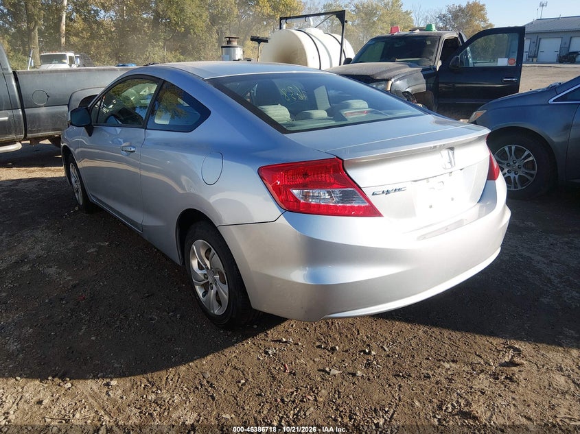 Vin: 2hgfg3b58dh517307, lot: 46887065, honda civic lx 20133