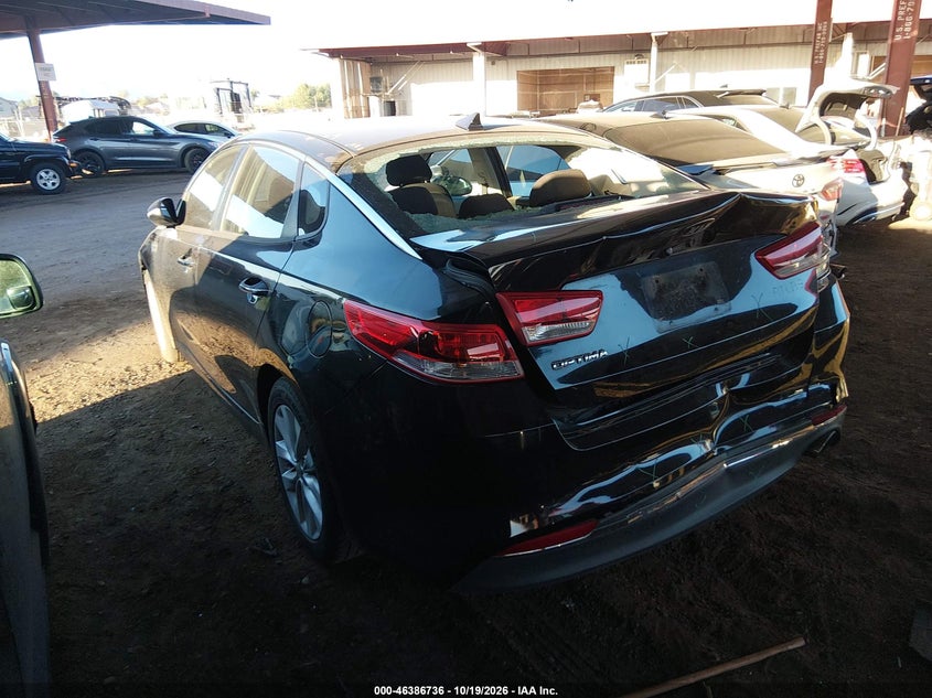 Vin: 5xxgt4l37hg133464, lot: 46887083, kia optima lx 20173