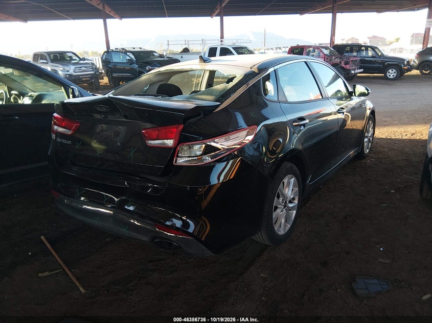 Vin: 5xxgt4l37hg133464, lot: 46887083, kia optima lx 20174