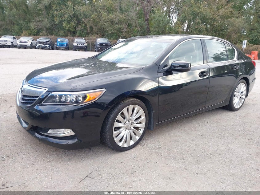 2014 Acura Rlx, Обычный износ, IAAI, VIN JH4KC1F59EC005243 — фото 2