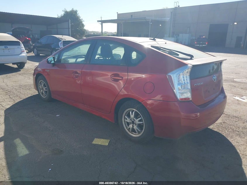 Vin: jtdkn3du4a5016540, lot: 46887089, toyota prius ii 20103