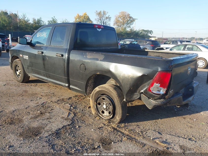Vin: 1c6rr6ft6ds644752, lot: 46887093, ram 1500 tradesman 20133