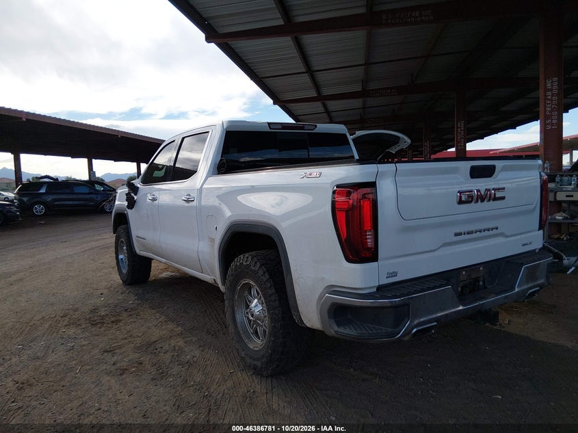 Vin: 3gtu9ded5kg243411, lot: 46887128, gmc sierra 1500 slt 20193