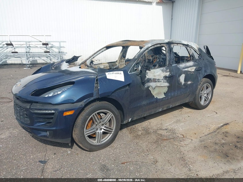 Vin: wp1ab2a52flb57118, lot: 46887155, porsche macan s 20152
