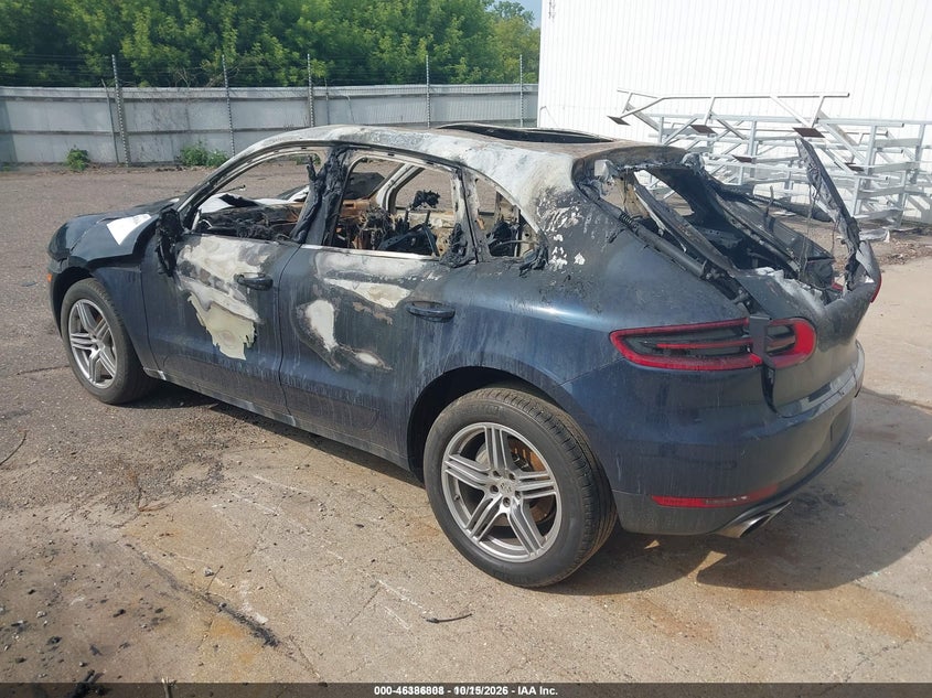 Vin: wp1ab2a52flb57118, lot: 46887155, porsche macan s 20153