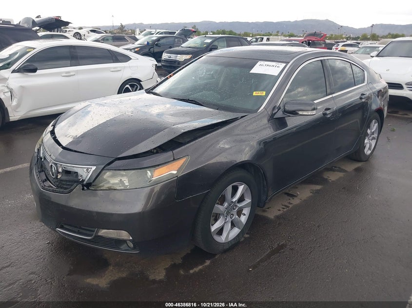 2014 Acura Tl 3.5, Front End, IAAI, VIN 19UUA8F56EA005268 — photo 2