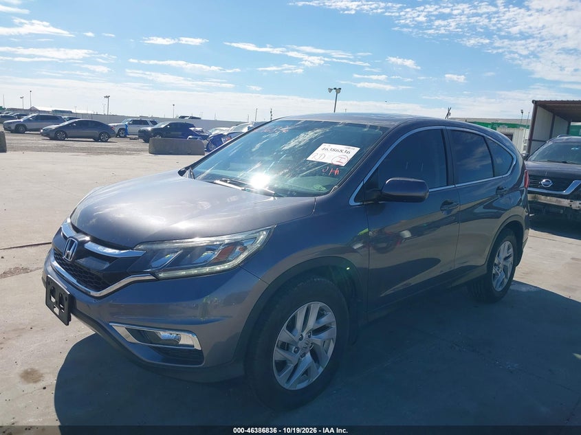 2016 Honda Cr-V Ex, Правий бік, IAAI, VIN 3CZRM3H56GG708122 — фото 2