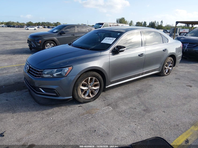 Vin: 1vwat7a39gc059566, lot: 46887186, volkswagen passat 1.8t s 20162