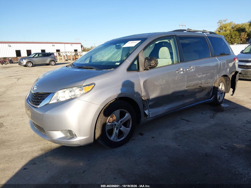 Vin: 5tdkk3dc1cs278920, lot: 46887228, toyota sienna le v6 8 passenger 20122
