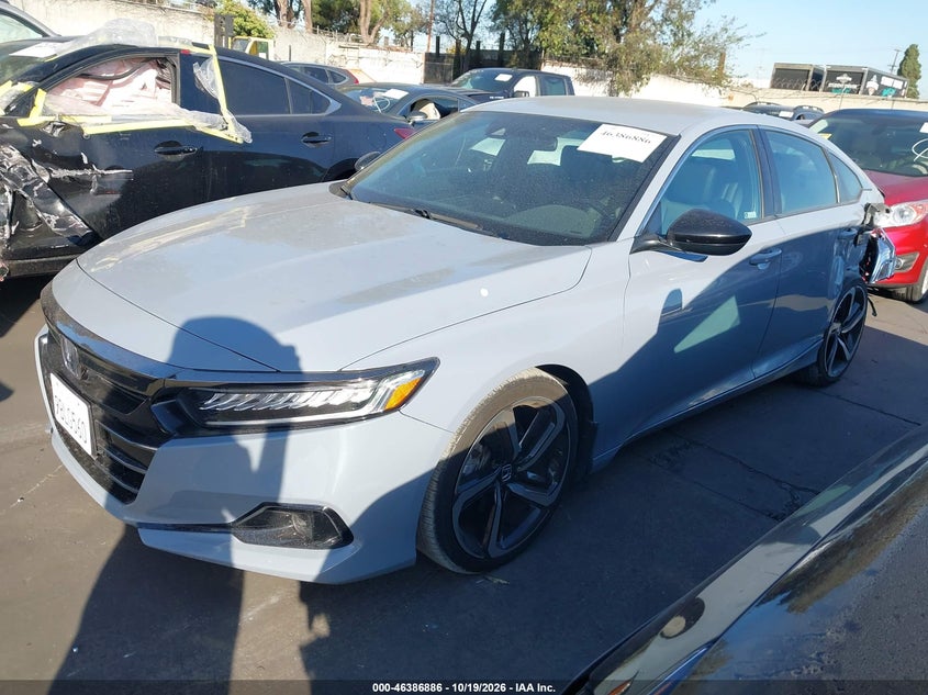 Vin: 1hgcv1f35na038722, lot: 46887233, honda accord sport 20222