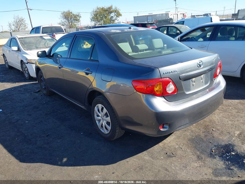 Vin: 2t1bu4ee8ac430150, lot: 46887261, toyota corolla le 20103
