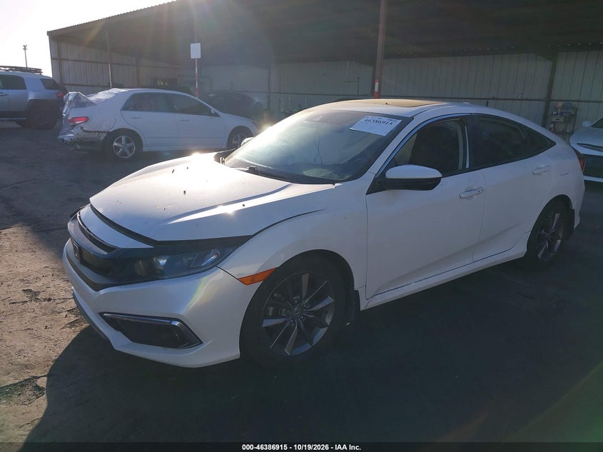 Vin: 19xfc1f39le208995, lot: 46887262, honda civic ex 20202