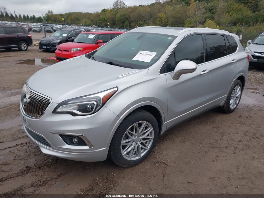 Vin: lrbfxbsa1hd107942, lot: 46887313, buick envision essence 20172