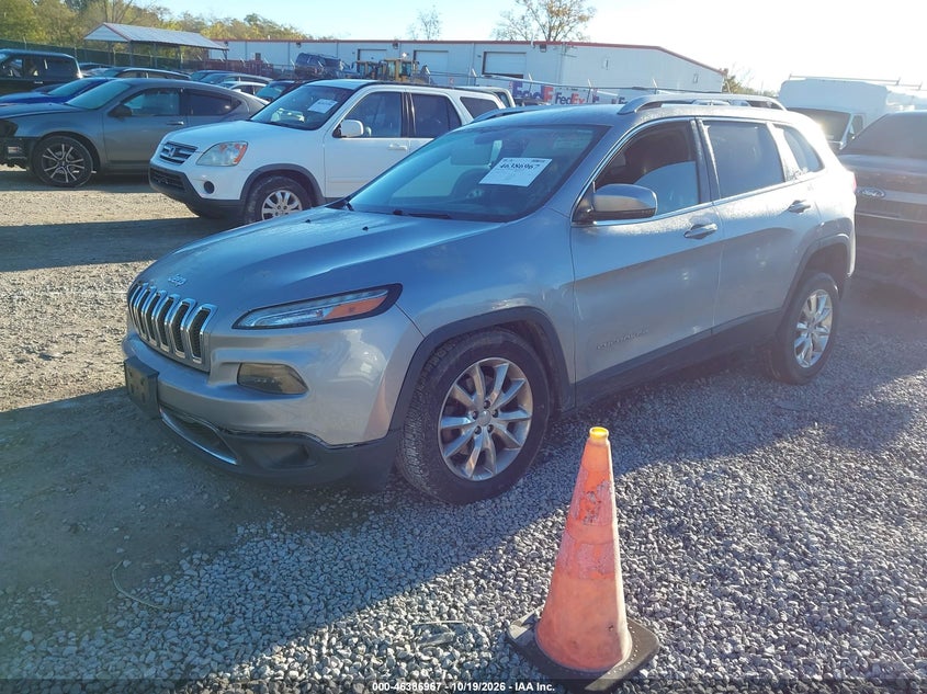 Vin: 1c4pjmdb9gw253808, lot: 46887314, jeep cherokee limited 20162