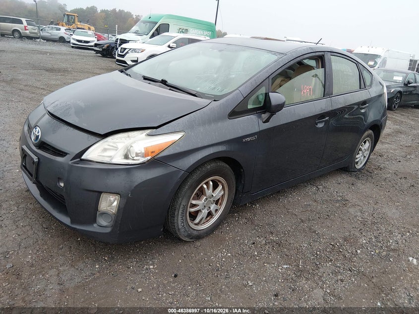 Vin: jtdkn3du9b0286653, lot: 46887344, toyota prius three 20112