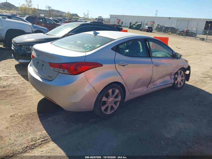 Vin: kmhdh4aexdu885670, lot: 46887355, hyundai elantra limited 20134
