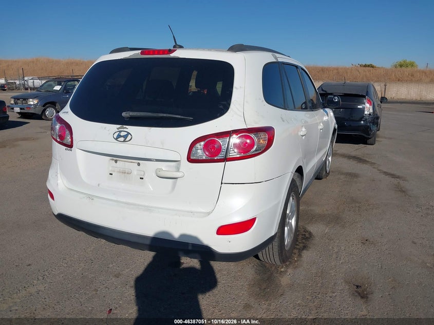 Vin: 5nmsg3ab8ah335028, lot: 46887398, hyundai santa fe gls 20104