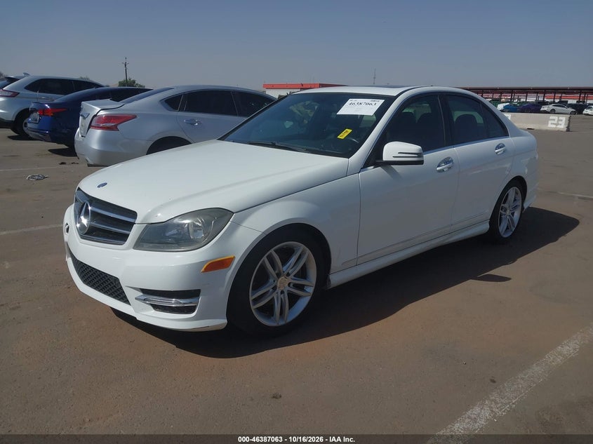 Vin: wddgf4hb4eg218005, lot: 46887411, mercedes-benz c 250 sport 20142