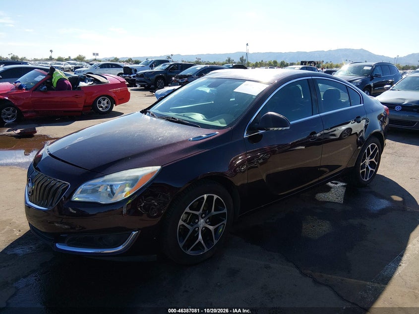Vin: 2g4gl5exxh9151837, lot: 46887428, buick regal turbo sport touring 20172