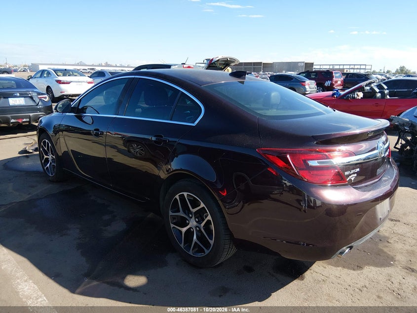 Vin: 2g4gl5exxh9151837, lot: 46887428, buick regal turbo sport touring 20173