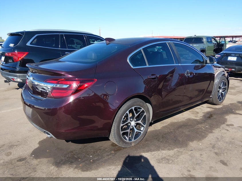 Vin: 2g4gl5exxh9151837, lot: 46887428, buick regal turbo sport touring 20174