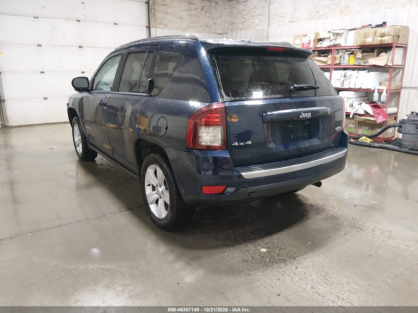 Vin: 1c4njdebxfd357806, lot: 46887496, jeep compass high altitude edition 20153