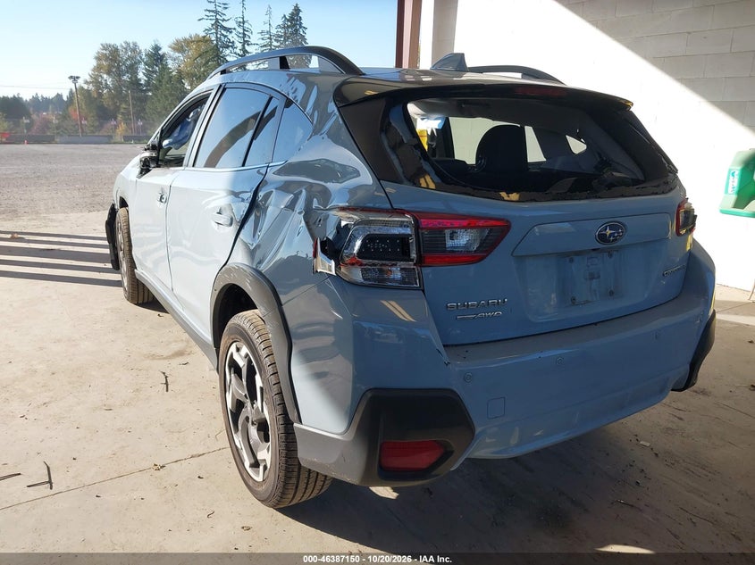 Vin: jf2gthmc7ph237638, lot: 46887497, subaru crosstrek limited 20233