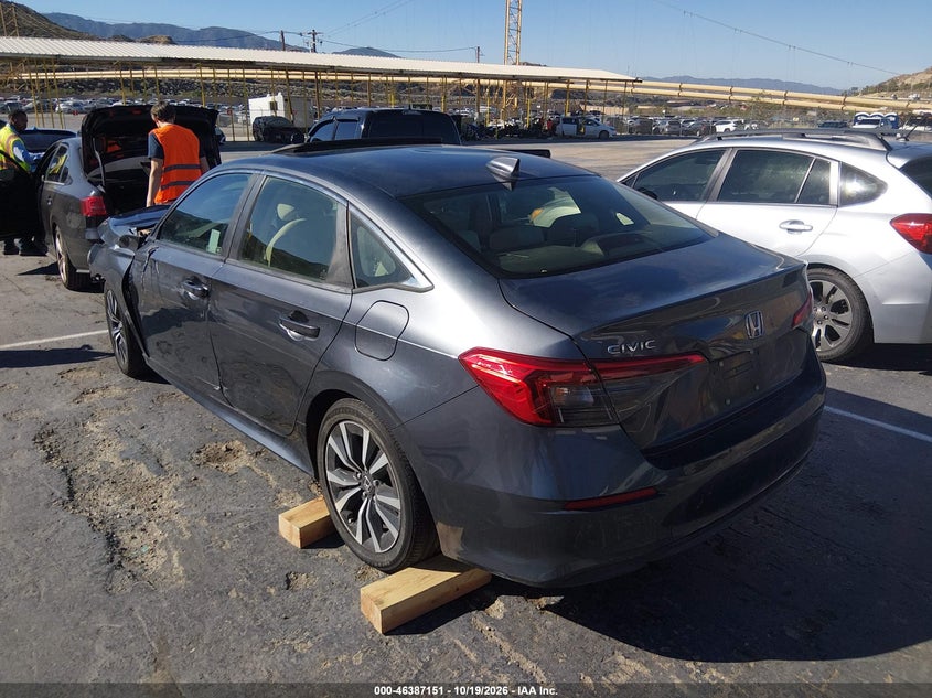 Vin: jhmfe1f79nx004048, lot: 46887498, honda civic ex 20223