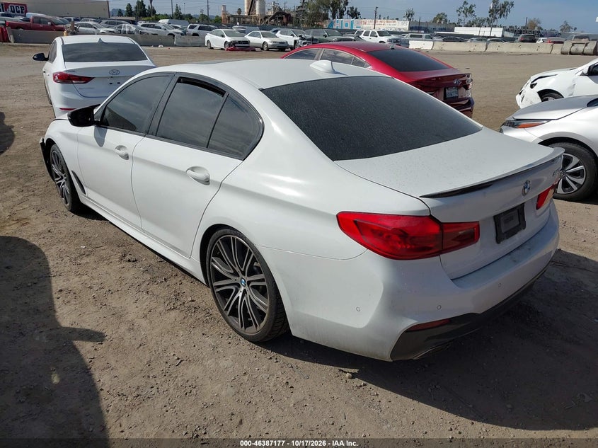 Vin: wbaje5c56kww18382, lot: 46887524, bmw 540i 20193